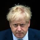 The story of the former Prime Minister's chaotic career was told in a new Channel 4 documentary called The Rise and Fall of Boris Johnson (Picture: Victoria Jones/PA Wire)