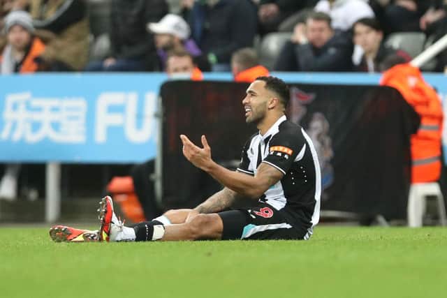 Callum Wilson picked up a calf-injury against Manchester United (Photo by Ian MacNicol/Getty Images)