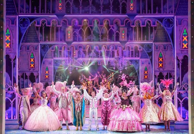 Cinderella is the 2022 pantomime in Newcastle, with performances running until January. Picture: Theatre Royal Newcastle.