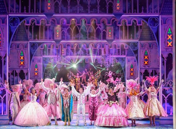 Cinderella is the 2022 pantomime in Newcastle, with performances running until January. Picture: Theatre Royal Newcastle.