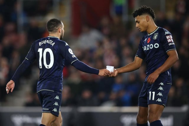 Aston Villa’s squad is valued at £390.15million and their most valuable players are Emiliano Buendia, Ollie Watkins and Douglas Luiz (£31.5million).