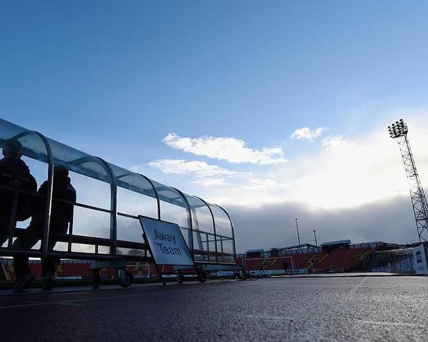 Gateshead Stadium.