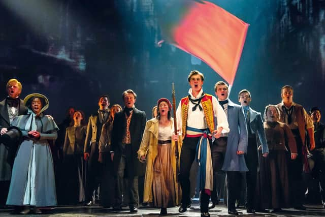 LES MISERABLES TOUR. The Company. Photo Danny Kaan