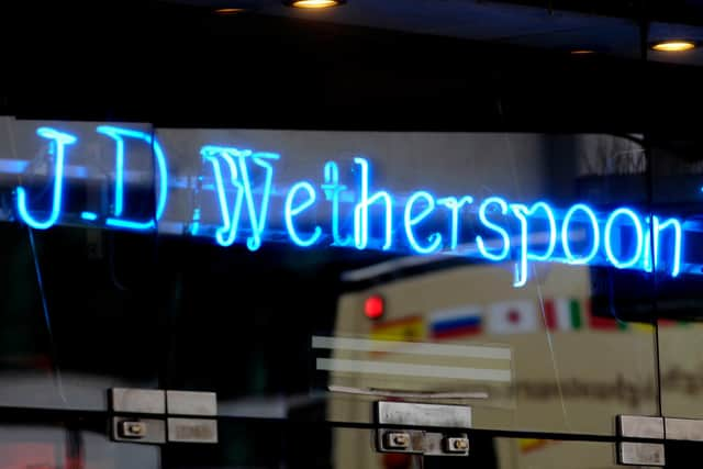 Wetherspoon has announced that around 130 head office roles will be cut.Photo: PA.