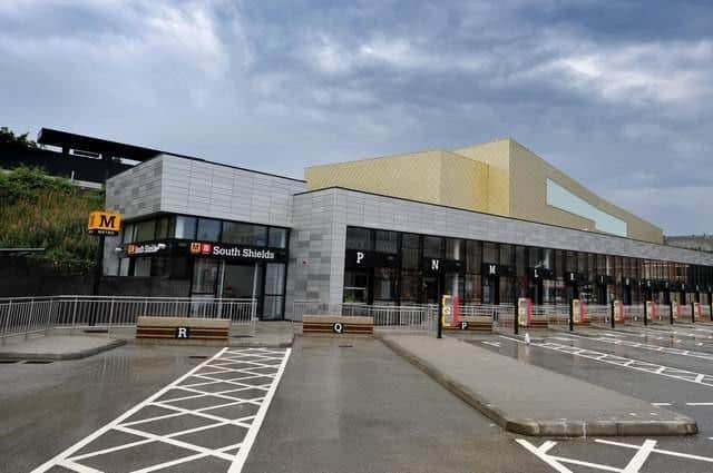 South Shields transport hub.