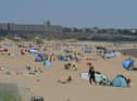 Enjoying the heatwave in South Shields on Monday, July 18th