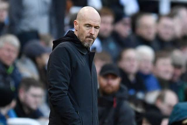 Manchester United manager Erik ten Hag.