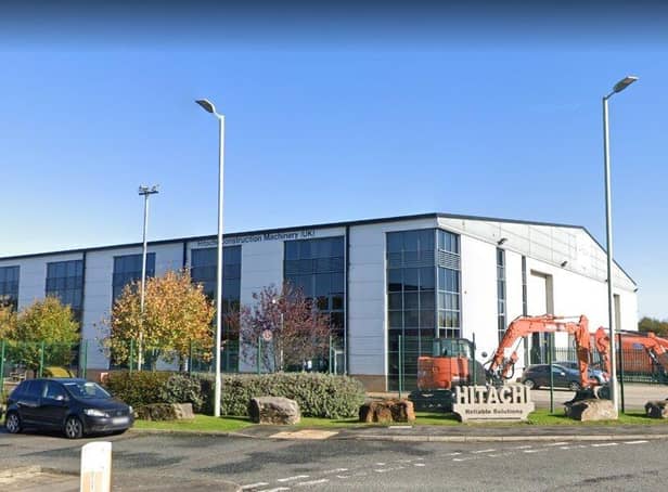 The Hitachi site in Hebburn.
