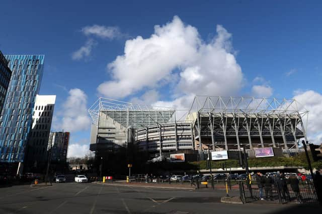 The Gallowgate end of St James's Park, which could now be extended.