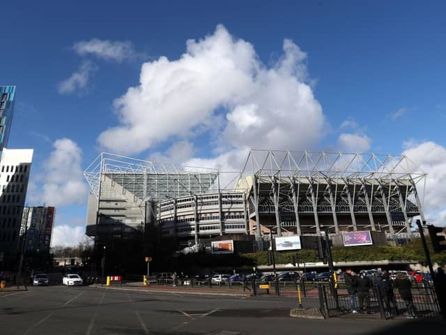 The Gallowgate end of St James's Park, which could now be extended.