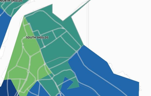 In the seven days up to May 11, South Shields East recorded a case rate of 58.6 per 100,000 people. A total of five cases were recorded - a drop of 58.3% from the previous week.