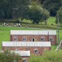 ​Accommodation blocks at Crowborough Training Camp in East Sussex, used for adult male illegal migrants who are claiming asylum in the UK.
