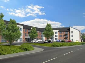 CGI impressions of how the proposed extra care facility could look.