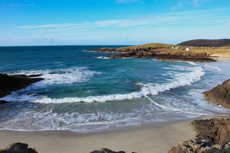 "You are surrounded by sea and hills," says Alex of Clachtoll Beach campsite on the beach near Lochinver, Sutherland. "There's a family-run campsite, it's meant to be really special."