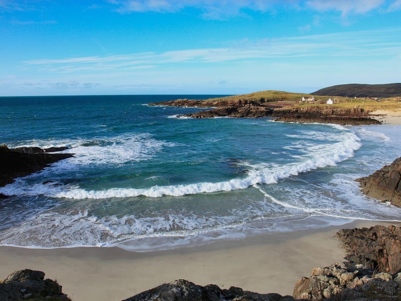 "You are surrounded by sea and hills," says Alex of Clachtoll Beach campsite on the beach near Lochinver, Sutherland. "There's a family-run campsite, it's meant to be really special."
