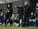 Steve  Bruce at Craven Cottage.