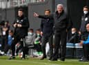 Steve  Bruce at Craven Cottage.