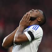 Victor Anichebe looks on during the Premier League match between Middlesbrough and Sunderland at the Riverside Stadium on April 26, 2017 in Middlesbrough, England.  (Photo by Laurence Griffiths/Getty Images)