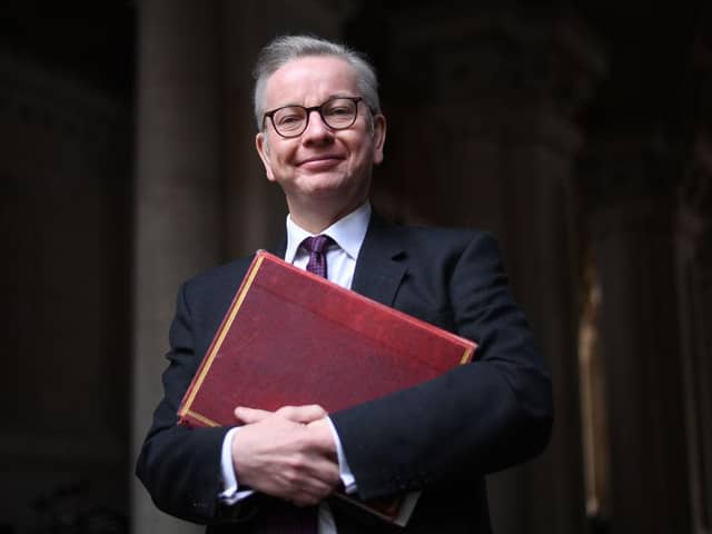 Michael Gove says the government wants to see 'intimate contact' restored (Photo by Leon Neal/Getty Images)