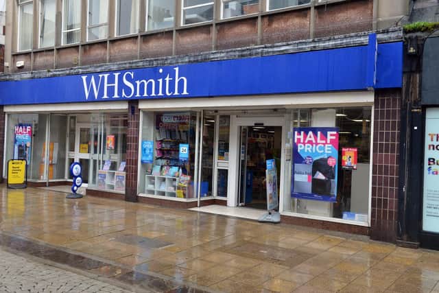 WH Smith, in King Street, has announced it will close in October.