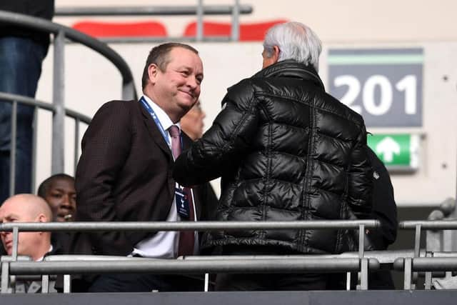 Newcastle United owner Mike Ashley