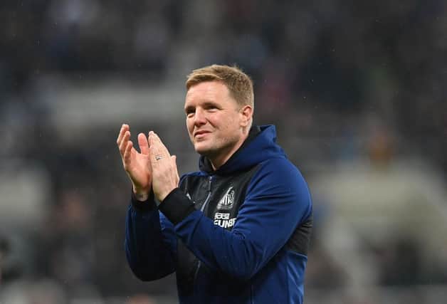 Is this the Newcastle United team Eddie Howe could select to face Nottingham Forest? (Photo by Stu Forster/Getty Images)