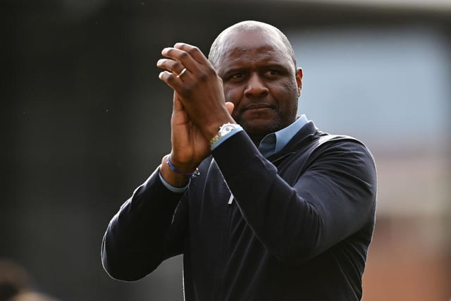 Crystal Palace had a good campaign last year and Vieira will be looking to push on once again this time around.