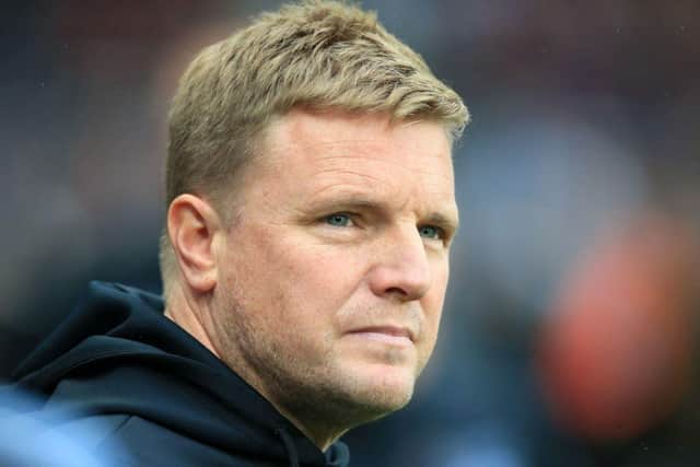 Newcastle United head coach Eddie Howe.