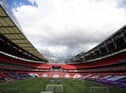Wembley will be empty next month