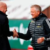 Chris Wilder and Sean Dyche are reportedly interested in taking charge at Newcastle, should Steve Bruce leave. (Photo by CLIVE BRUNSKILL/POOL/AFP via Getty Images)