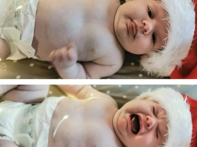 Two-month-old Lottie. Picture: Hayley Ramsden