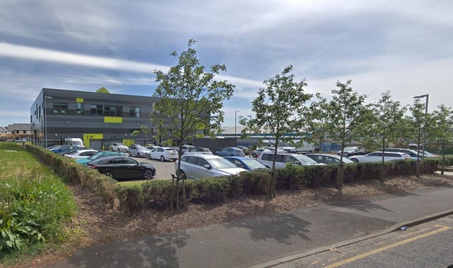 One Trinity Green. Land nearby will become a free public car park.