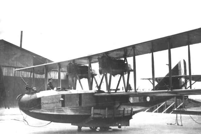 A Felixstowe flying boat