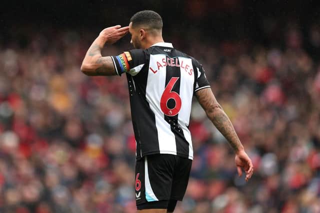 Newcastle United pair Jamaal Lascelles and Matt Ritchie will be suspended for the game with Norwich City (Photo by Richard Heathcote/Getty Images)