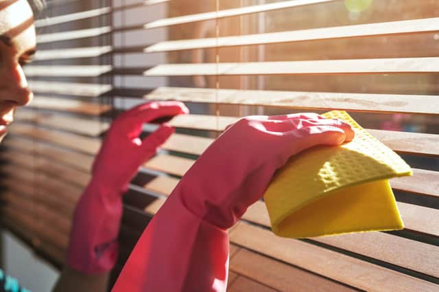 Homeowners often overlook cleaning blinds thoroughly (photo: Adobe)