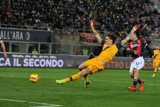 Tottenham boss Antonio Conte is keen for the Premier League club to bring Roma midfielder Nicolo Zaniolo to north London. (Corriere dello Sport)
(Photo by Mario Carlini / Iguana Press/Getty Images)