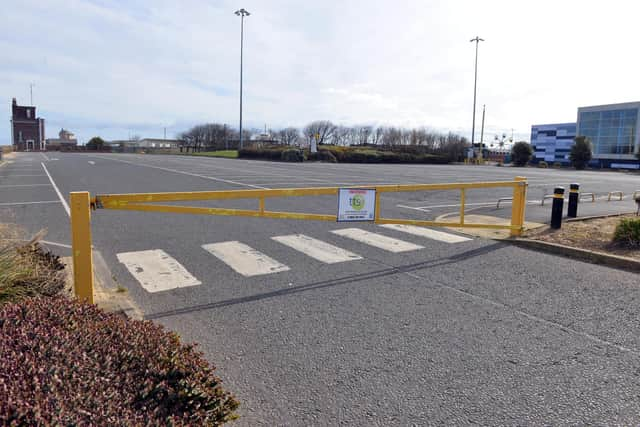 The Pier Head car park was among those closed due to non-essential travel restrictions during coronavirus lockdown