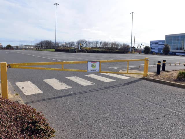 The Pier Head car park was among those closed due to non-essential travel restrictions during coronavirus lockdown