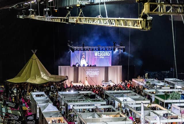 The huge show takes place over two days