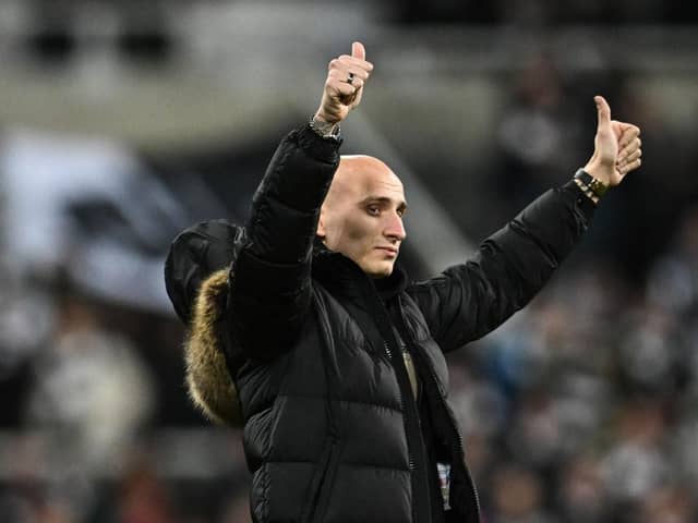 Jonjo Shelvey salutes Newcastle United fans.
