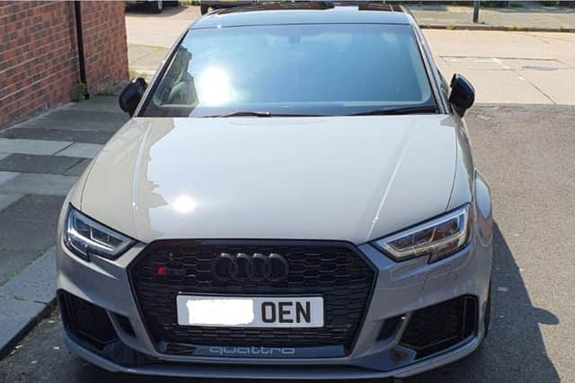 The car which was stolen from Drake Close in South Shields