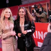 Jade and Perrie of Little Mix.