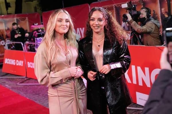 Jade and Perrie of Little Mix.