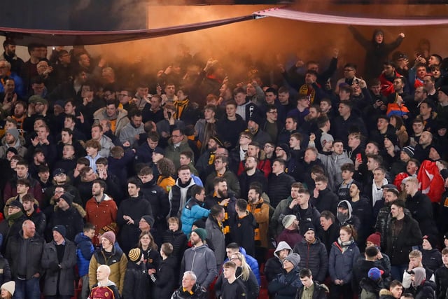 Hull City play in the Championship and have an average attendance of 17,001.