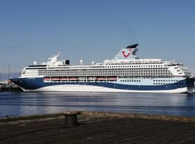 The TUI Marella Explorer 2 at Port of Tyne.