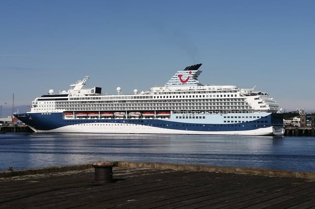The TUI Marella Explorer 2 at Port of Tyne.