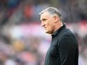 Sunderland head coach Tony Mowbray.