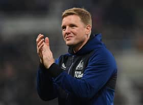 Newcastle United head coach Eddie Howe.