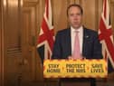 Health Secretary Matt Hancock during a media briefing in Downing Street, London, on coronavirus (COVID-19). Image by PA.