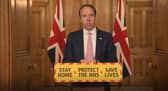 Health Secretary Matt Hancock during a media briefing in Downing Street, London, on coronavirus (COVID-19). Image by PA.
